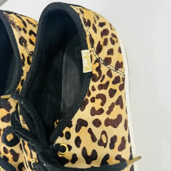 Kate Spade Keds Leopard Print Sneakers - Picture 5 of 6